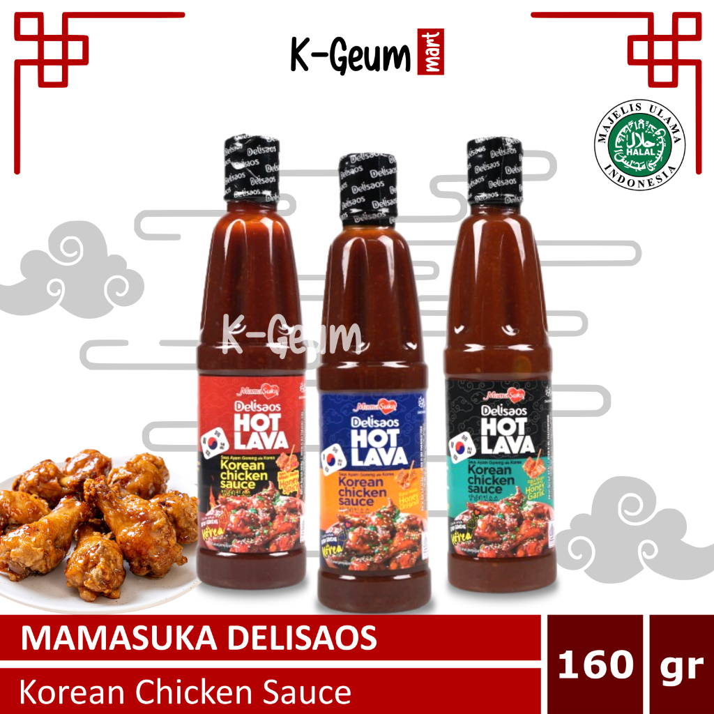 

Mamasuka Delisaos Hot Lava Saus Ayam Madu Korea | Honey Sauce 160gr