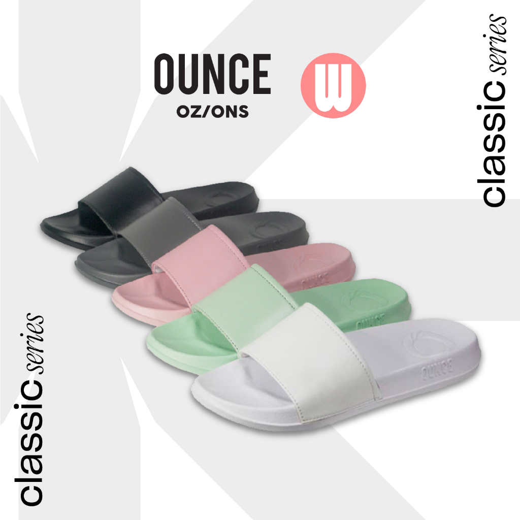 OUNCE - Classic Slide - Sandal Wanita 36-40