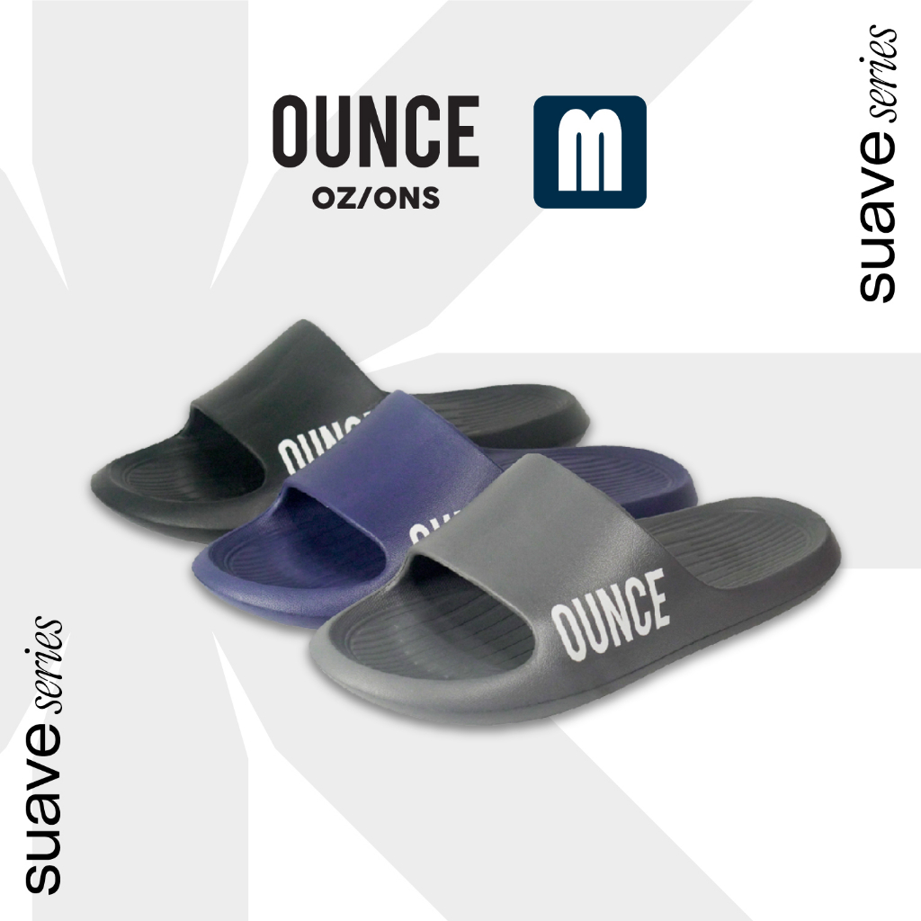 OUNCE - Suave Slide - Sandal Pria 40-44