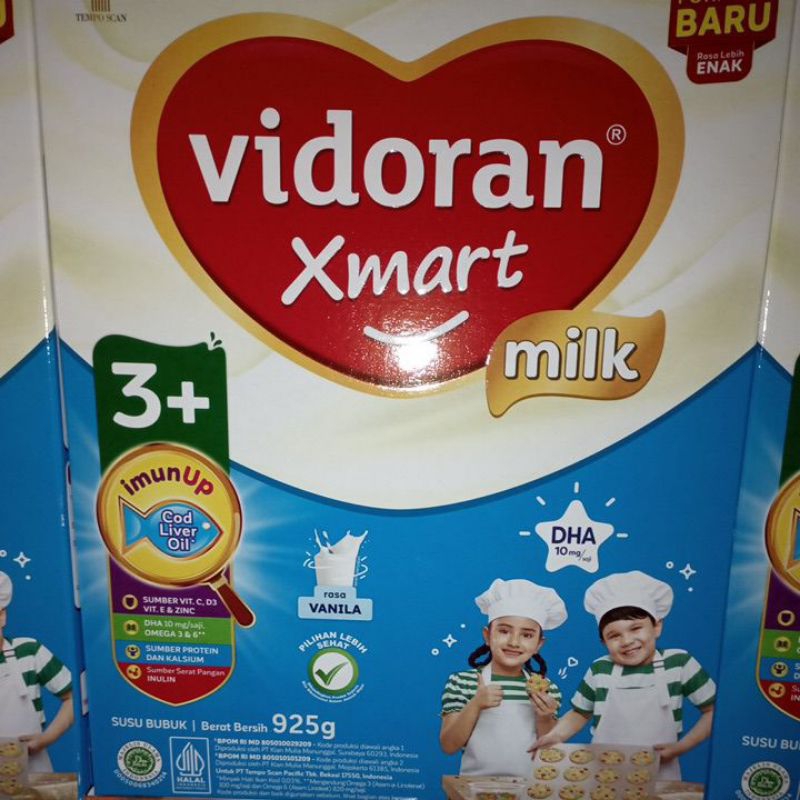 

VidoranXmart 3+ 925g VANILA