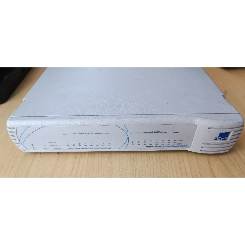 switch Hub 3com 8port