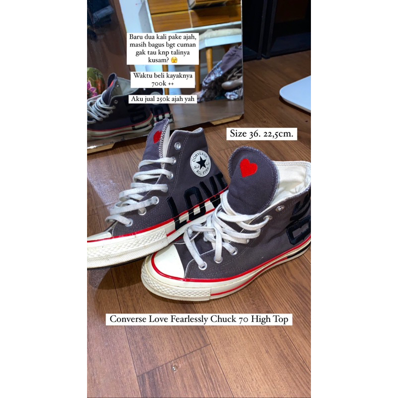 Converse Love Fearlessly