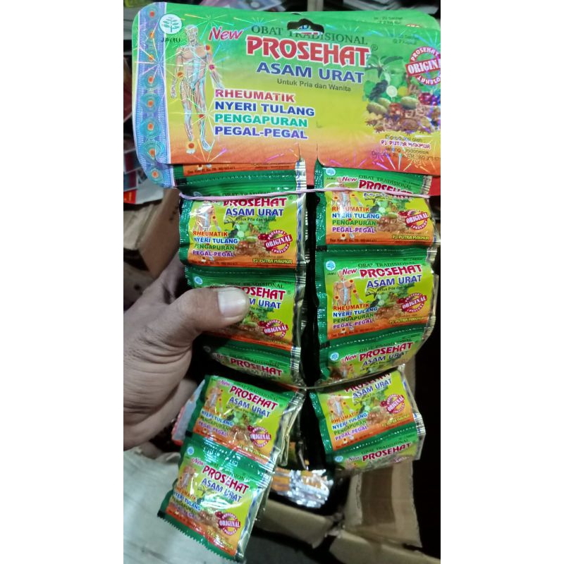 

pro sehat ampuh isi 20 saset 2 kapsul