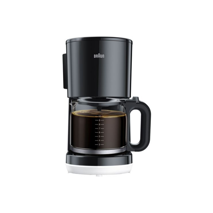 Braun KF1100.BK Drip Coffee Maker - Mesin Kopi Drip KF 1100 Black