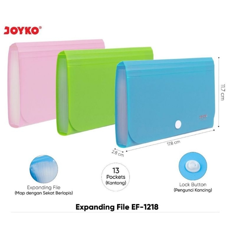

Map Expanding File Joyko EF-1218 (1pcs)