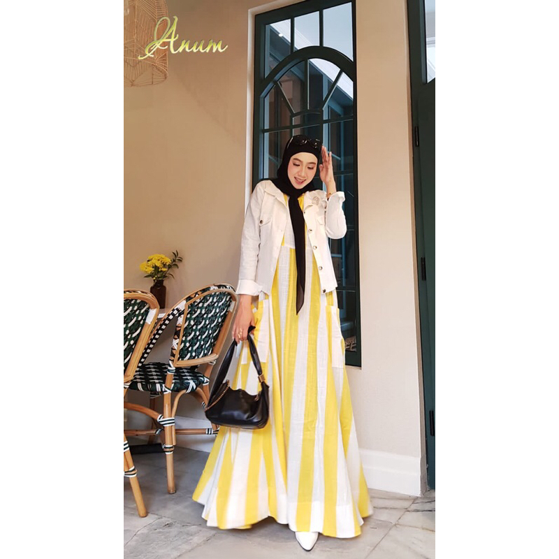 ARUNA DRESS ANUN ORIGINAL,DRESS KEKINIAN,ARUNA DRESS KEKINIAN, ARUNA DRES BY ANUM,ARUNA DRESS MODERE