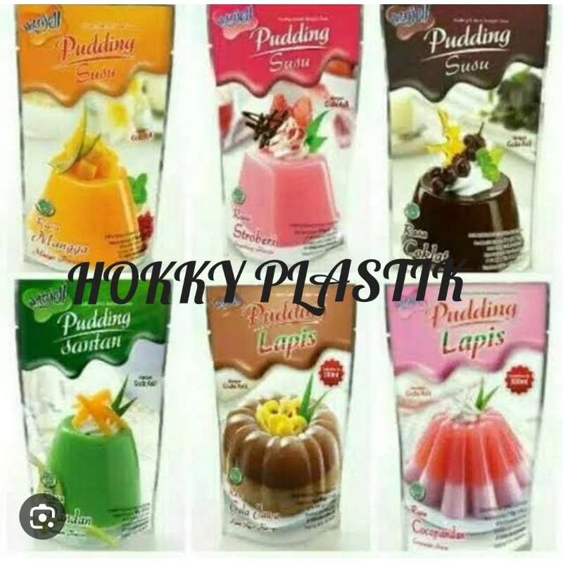 

Nutrijell PUDDING SUSU Rasa 120gr, 145gr, 170gr / Serbuk Pudding Susu