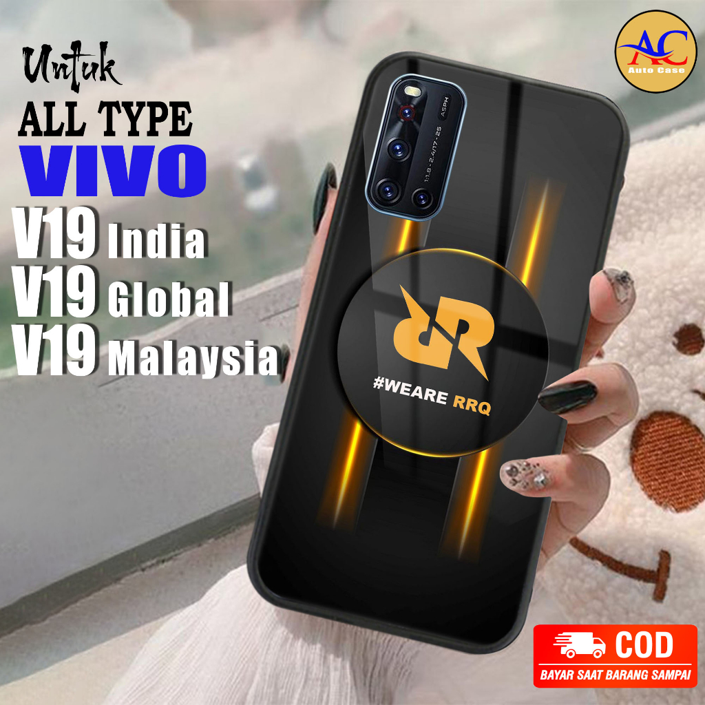 Case Hp Softcase Glossy Vivo V19 India V19 Global V19 Malaysia RRQ Casing Silikon Handphone Pelindun