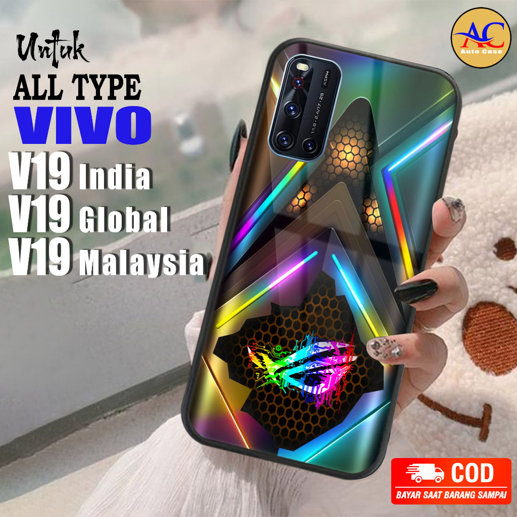 Case Hp Softcase Glossy Vivo V19 India V19 Global V19 Malaysia ROG Casing Silikon Handphone Pelindun