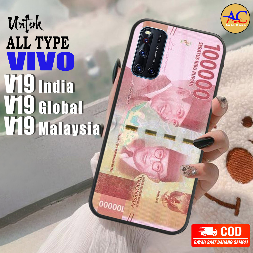 Case Hp Softcase Glossy Vivo V19 India V19 Global V19 Malaysia UANG Casing Silikon Handphone Pelindu
