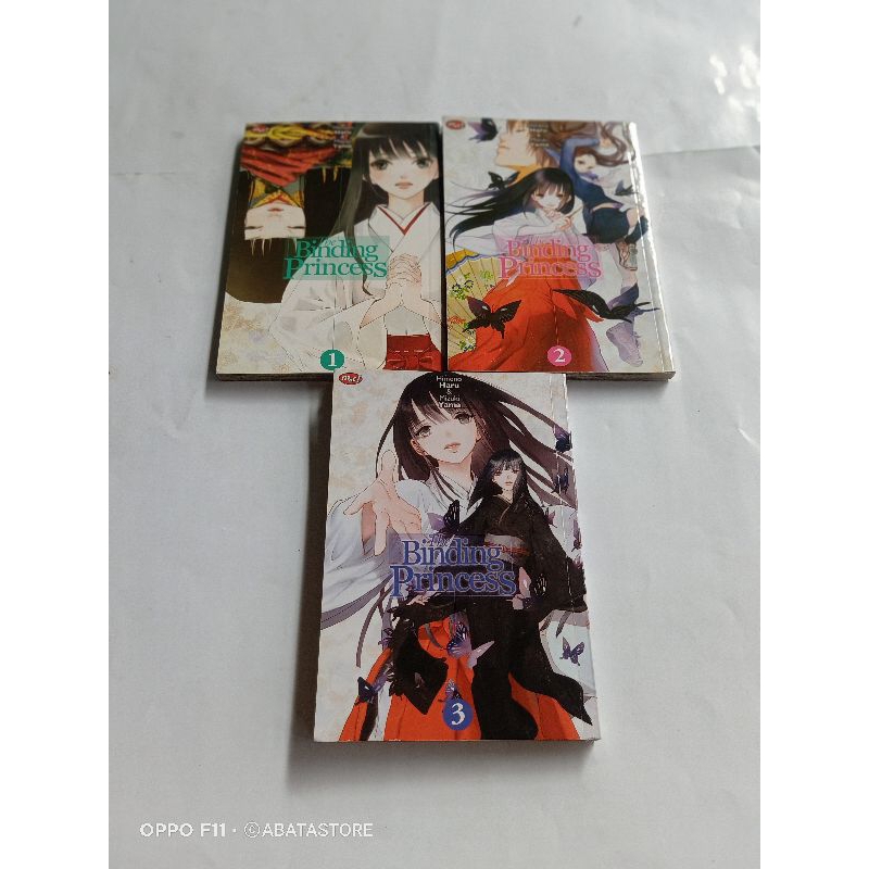 KOMIK THE BINDING PRINCESS SERI 1 SAMPAI 3 TAMAT