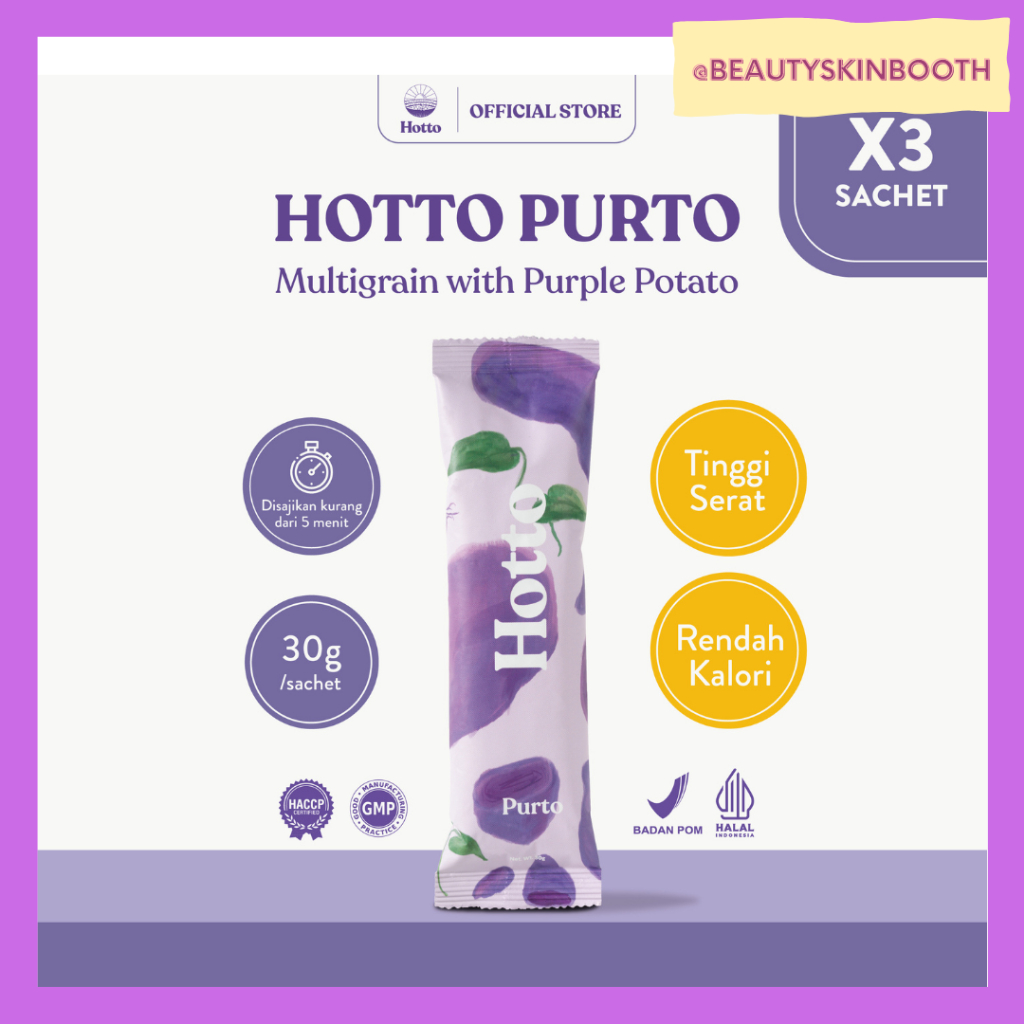 

[Share] Hotto Purto Superfood Mutigrain Fiber Drink 3 sachets - Ecer