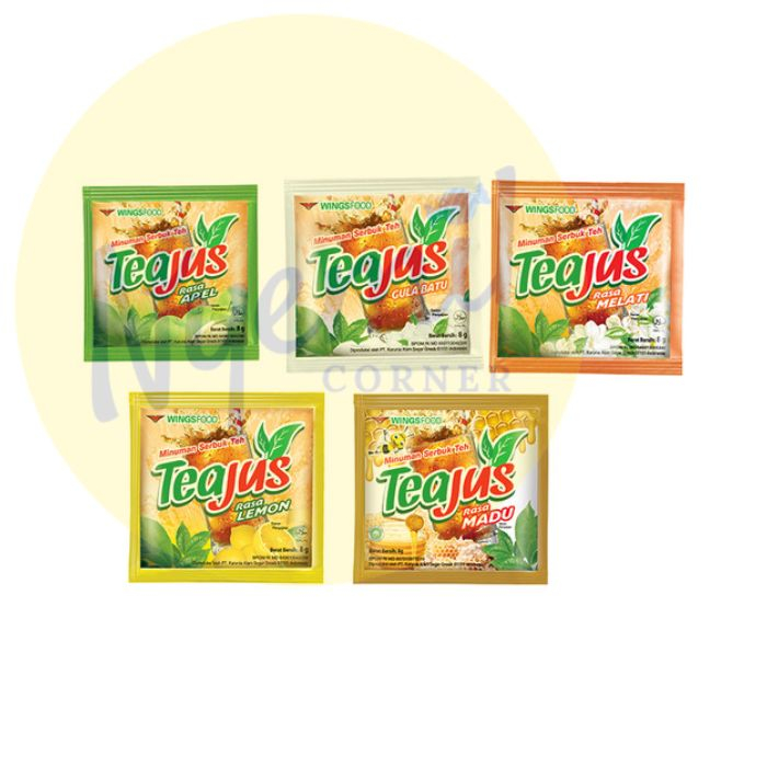 

Teajus Teh Drink 7gr x 10pcs
