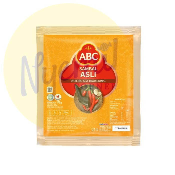 

ABC Sambal 18gr x 10pcs