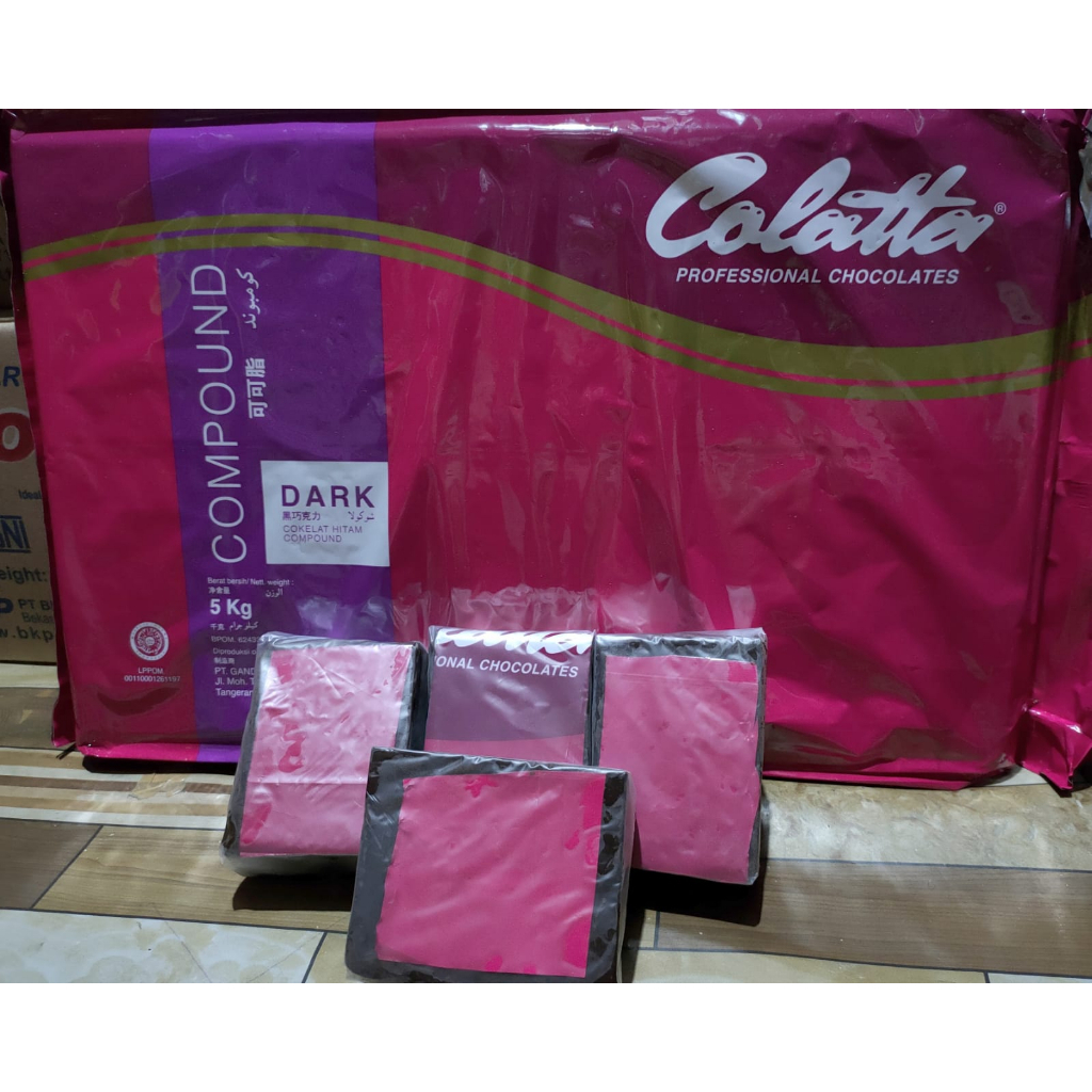 

COLATTA DARK CHOCOLATE COMPOUND ( DCC ) 250GR REPACK