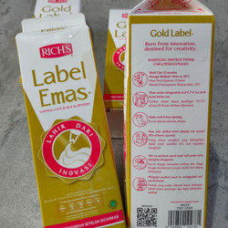 

RICH'S GOLD LABEL - RICH GOLD LABEL WHIPPING CREAM 907GRAM - INSTANT ONLY !!!