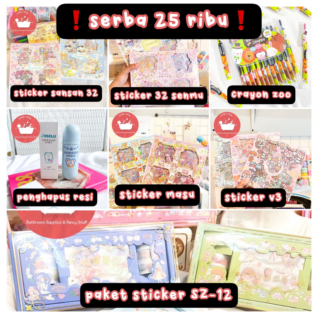 

Paket Alat Tulis Serba 25 Ribuan Termurah Bisa Cod