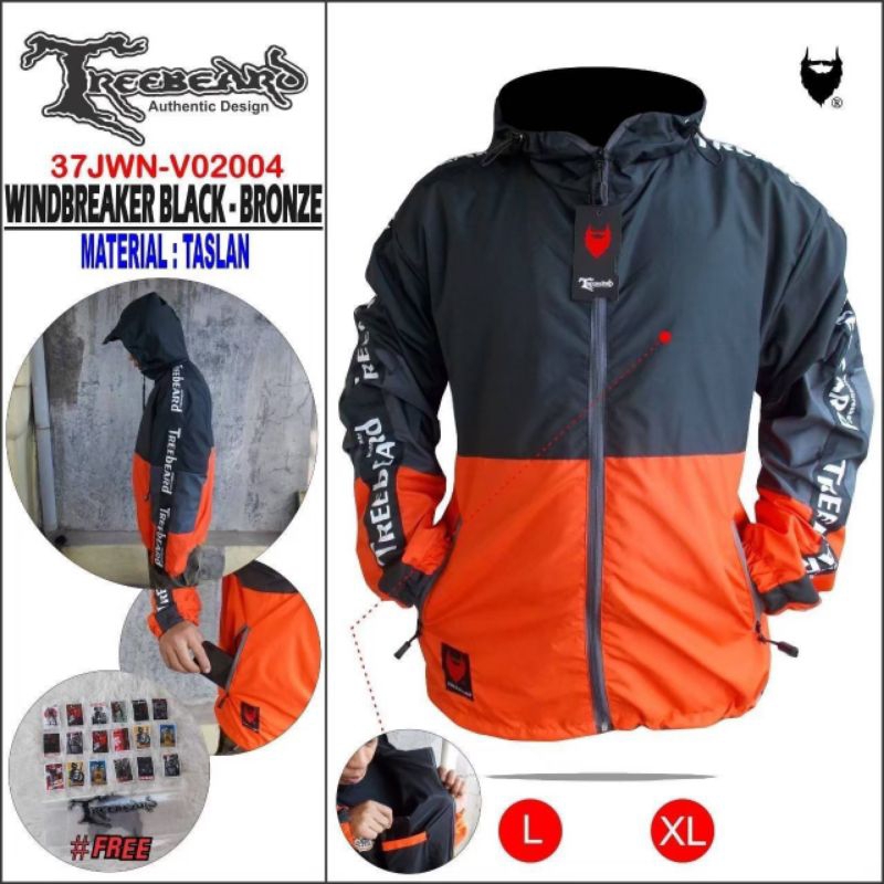 Jaket Windbreaker Original by Treebeard jaket pria jaket wanita jaket windbreaker