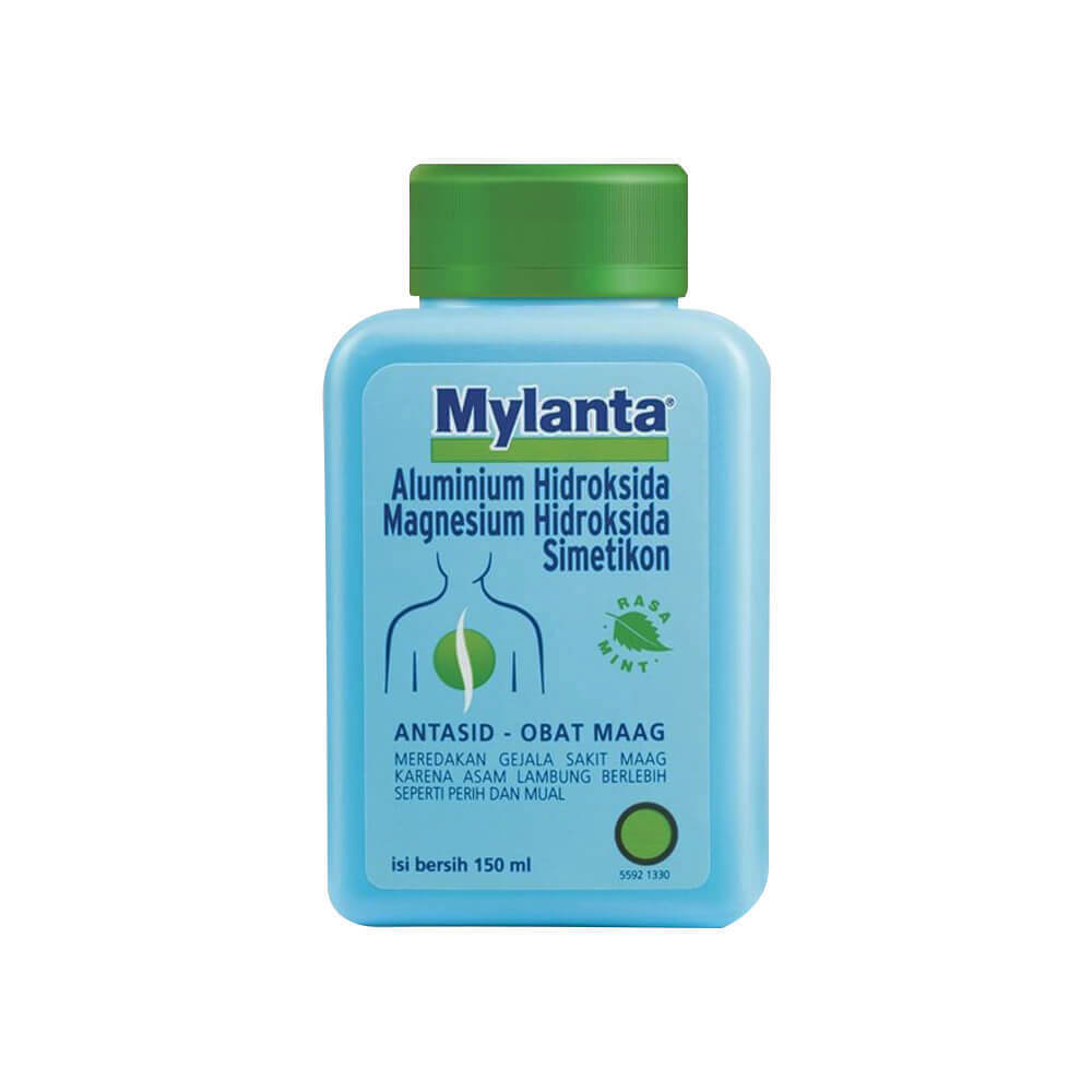 Mylanta Sirup 150ml - Obat Maag / Obat Asam Lambung
