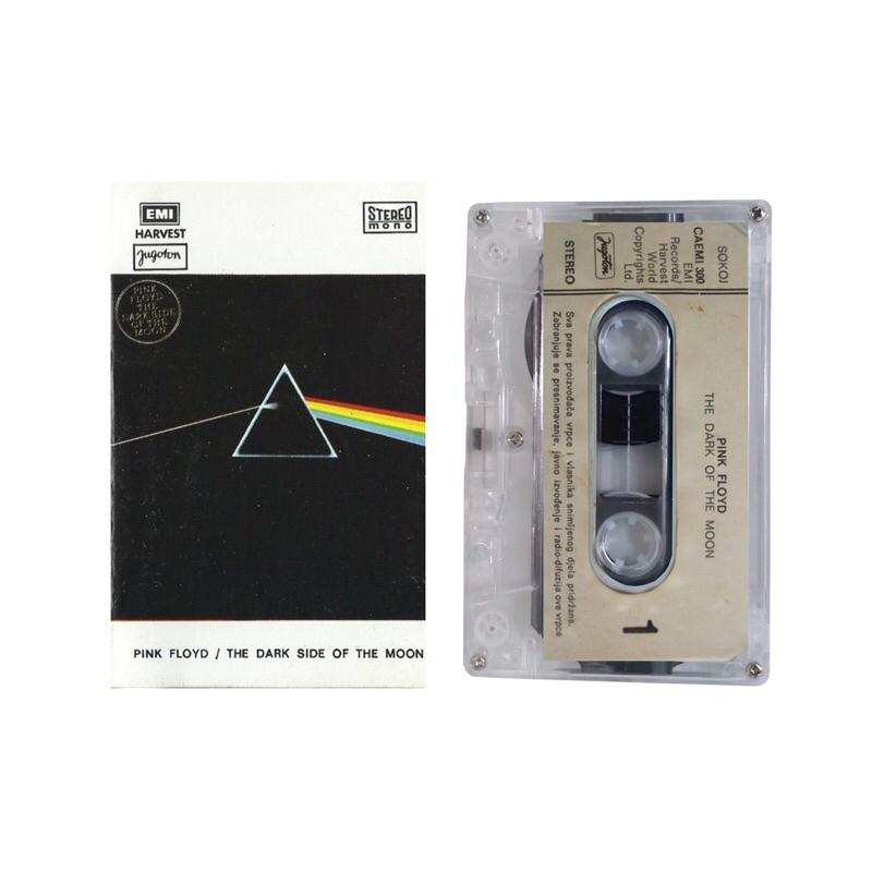 Kaset Pita Pink Floyd The Dark Side Of The Moon Album