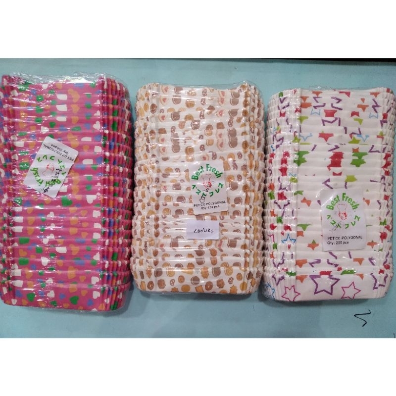 CUP ROTI / PAPER CUP CASE ROTI OVAL LAMINASI (ISI 200 PCS)