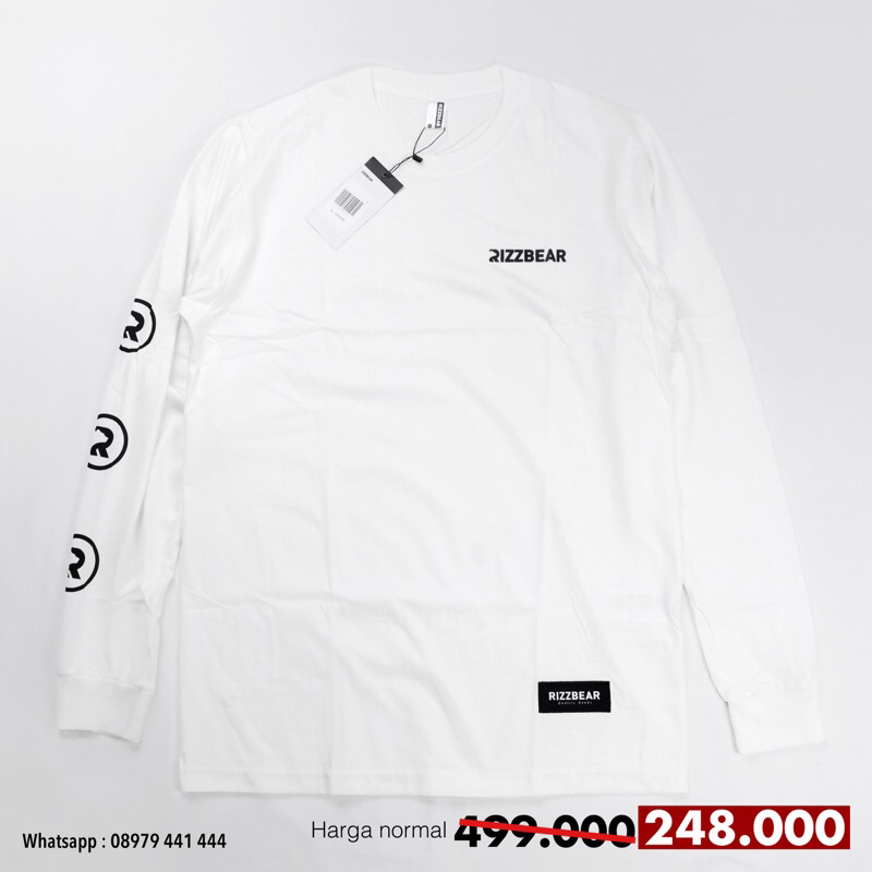 Longsleeve Rizzbear Jagger White