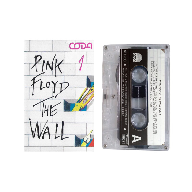 Kaset Pita Pink Floyd The Wall Vol 1 Album