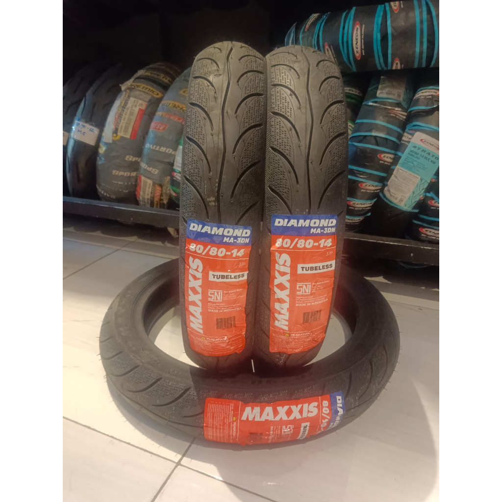 BAN TUBLES MAXXIS UKURAN 80/80-14 BAN MOTOR TUBELES ORIGINAL MIO GT SOUL GT ORIGINAL BARANG BARU