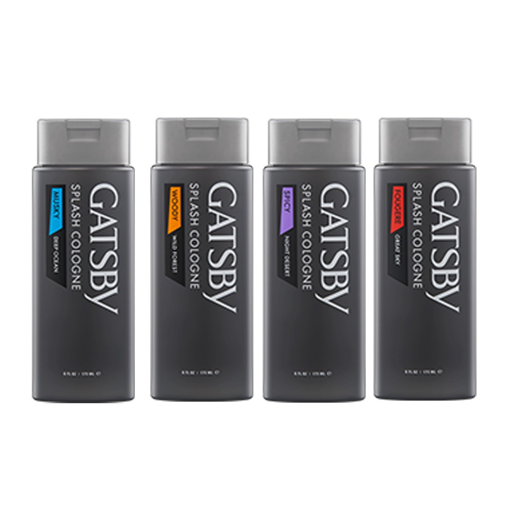 GATSBY SPLASH COLOGNE 175ML - minyak wangi pria