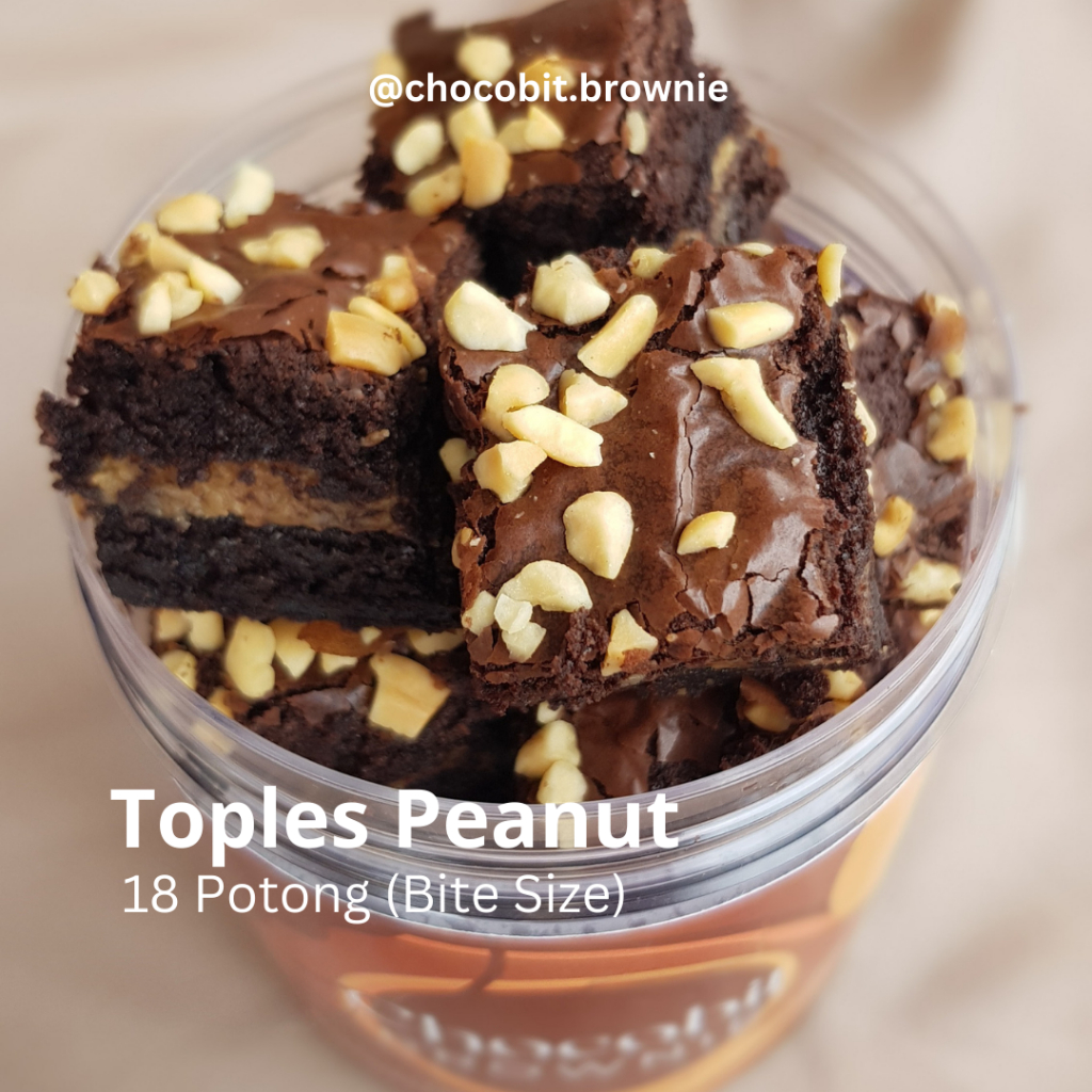 

Toples Peanut Brownie (Discover magic of after taste)