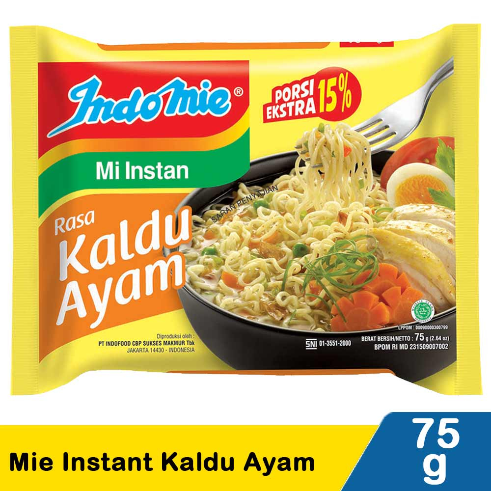 

Indomie Rasa Kaldu Ayam