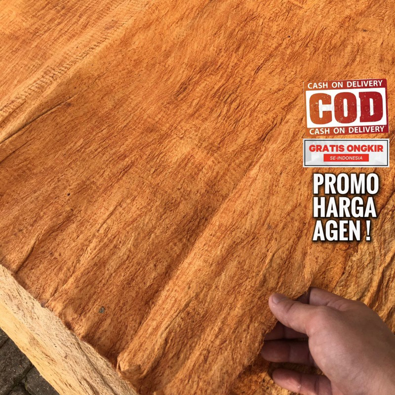 Kulit kayu lantung 1 x 1 meter Grade A Kulit kayu terap Kulit kayu waru Kulit kayu kopa Kulit kayu l