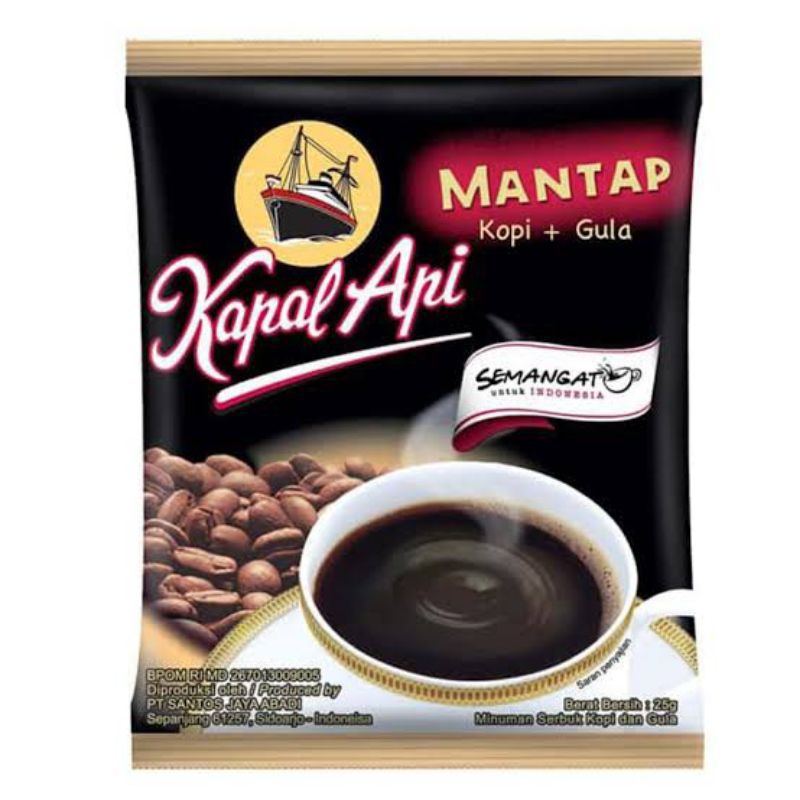 

Kapal Api+gula 1 renteng
