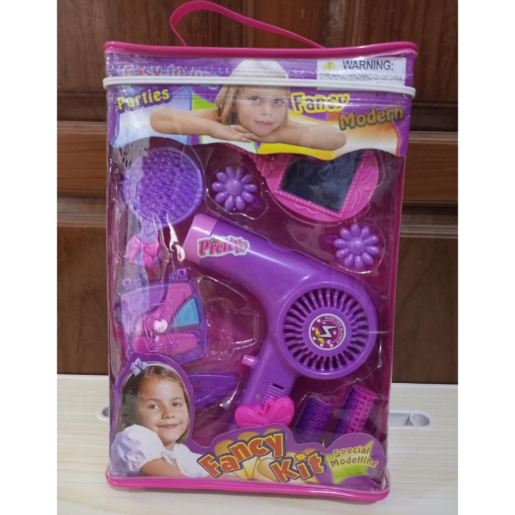 MAINAN ANAK SET SALON KEMASAN TAS SY6-357 / MAINAN PERALATAN SET SALON ANAK