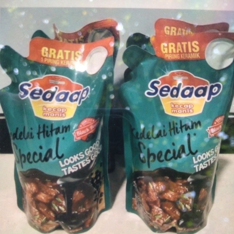 

Kecap sedap spesial free piring cantik 550ml