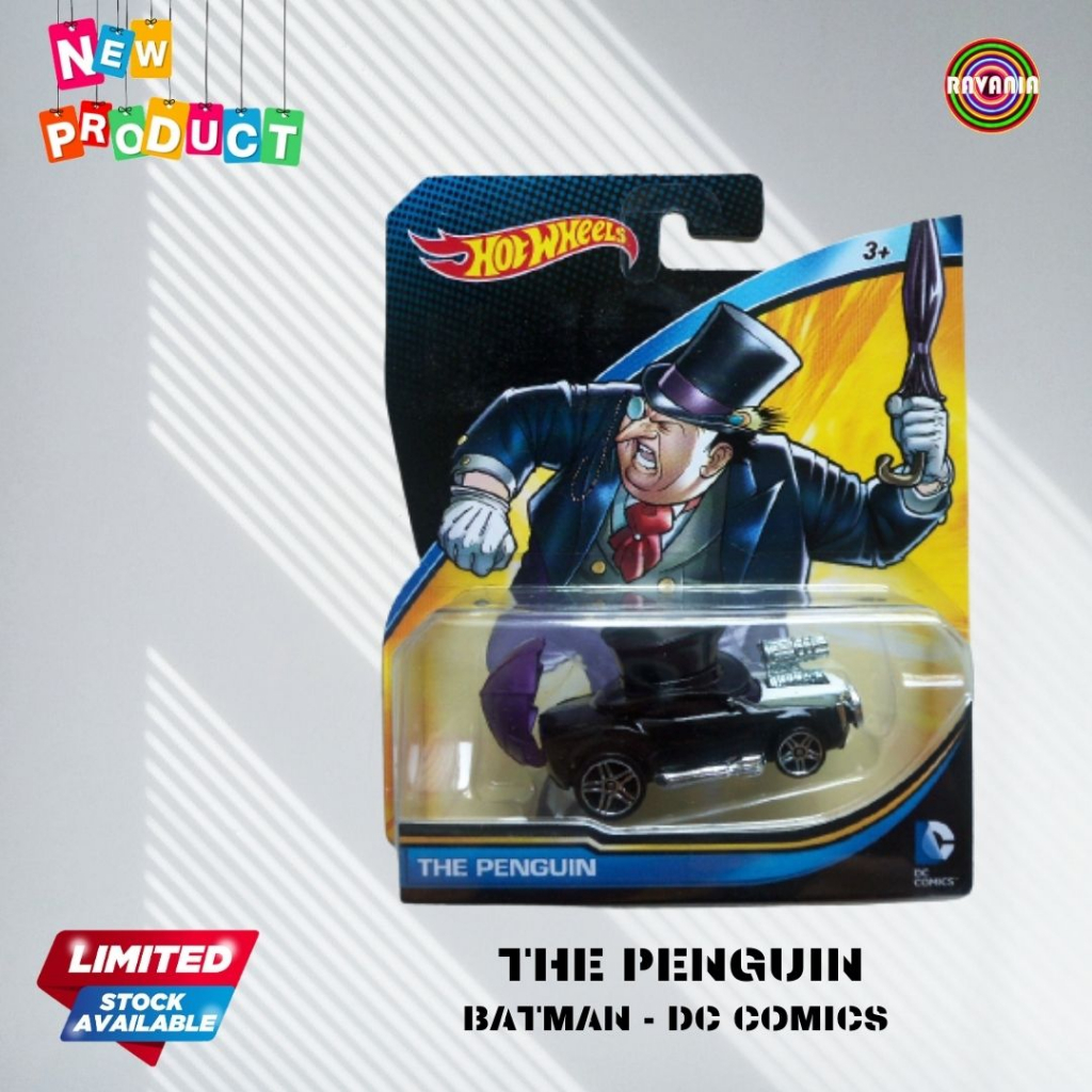 The Penguin (Batman - DC Comics) - Miniatur Mobil Mainan / Diecast Hot Wheels