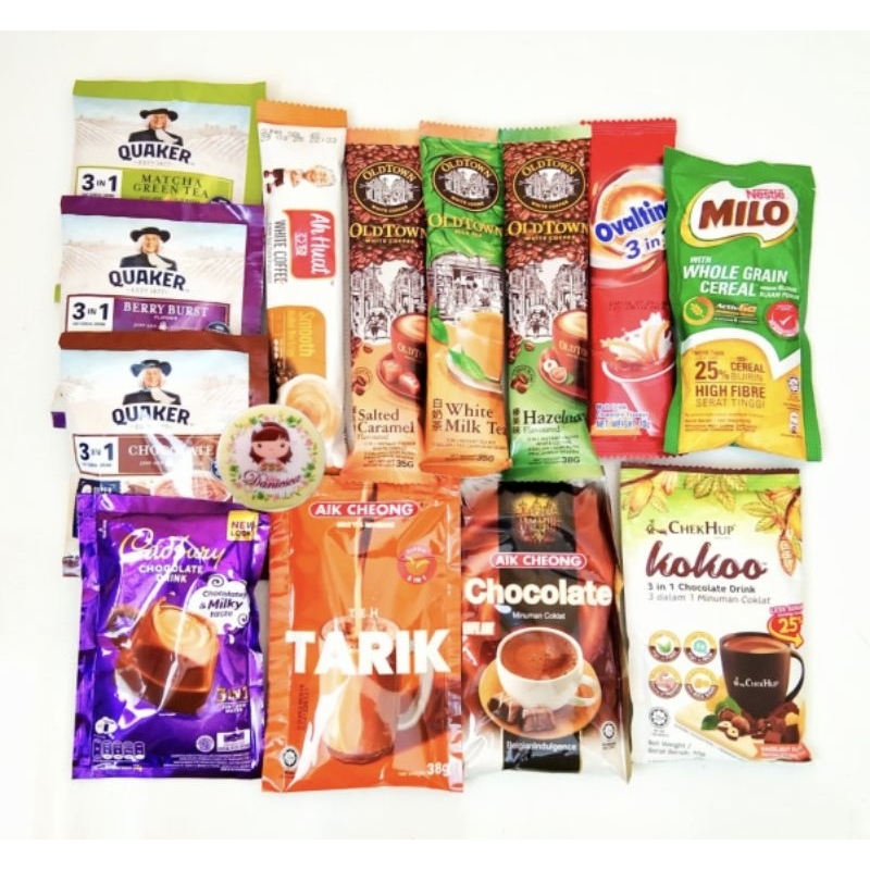 

.Sereal Import | Eceran Cereal instan 3in1 Quaker Oat Nestum Ovaltine milo teh tarik oat cereal drink produk Malaysia ( ds bgr )