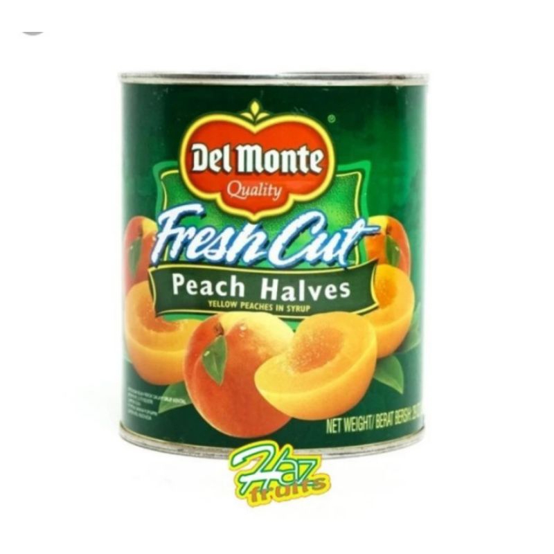 

delmonte fresh cut peach halves 825gr
