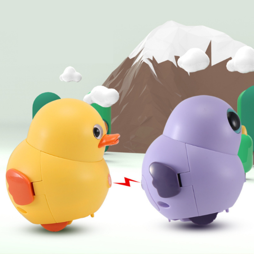 FONMYSHOP YELLOO MAINAN ANAK WOBBLE DUCK SWING SQUAD PRE-SCHOOL MAGNETIC TOY BEBEK VIRAL TIKTOK