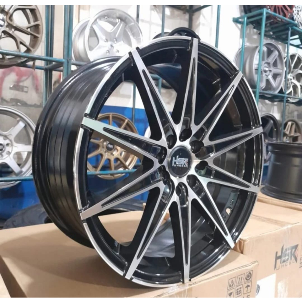 Pelek Racing HSR Ring 16 Double PCD Mobil Xenia Vios Livina Dll