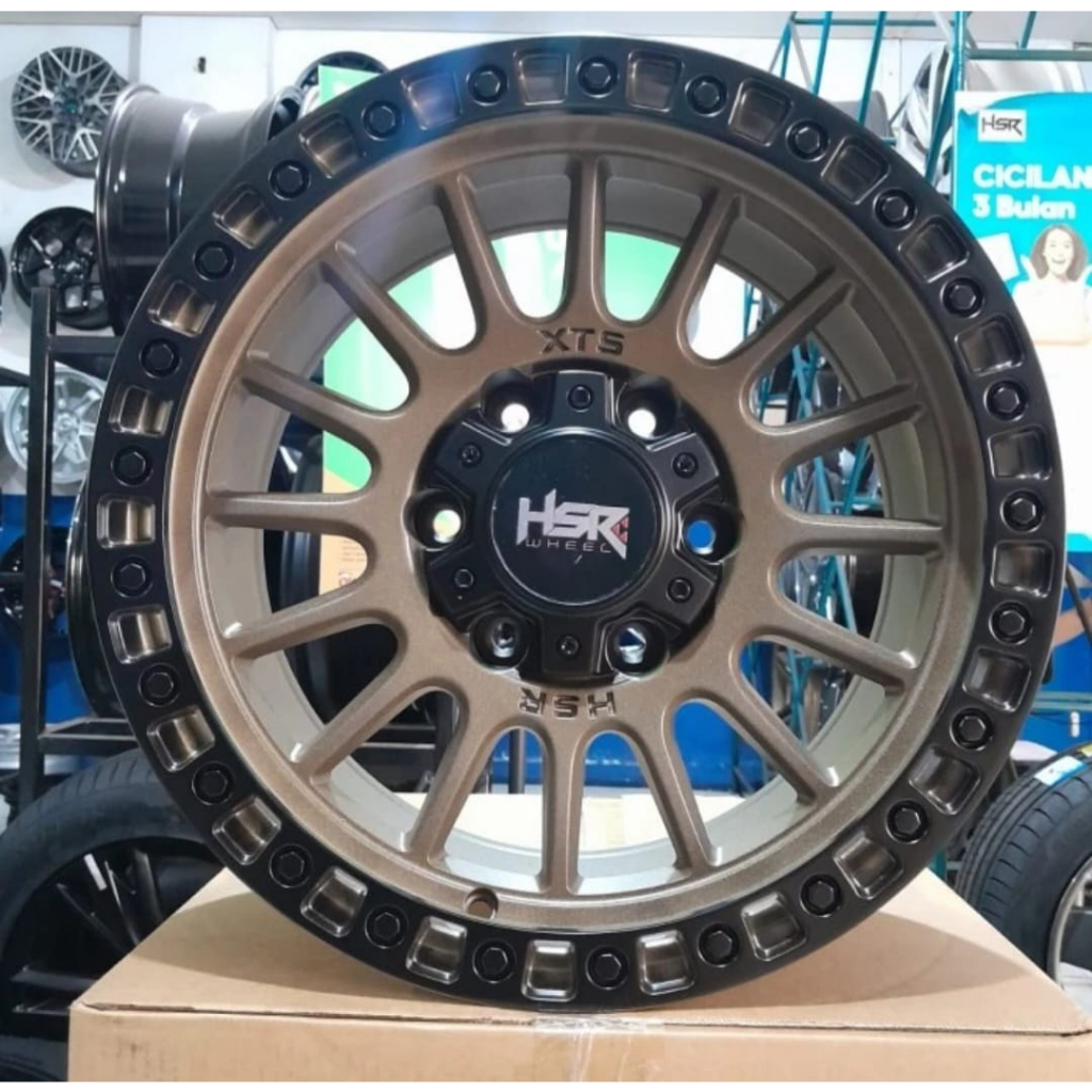 Velg HSR XTS05 Ring 16 Mobil Hilux Ford Fortuner Gratis Ongkir