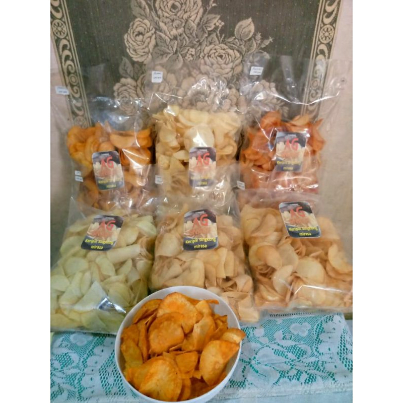 

KERIPIK SINGKONG MIRASA VARIAN 250 GRAM