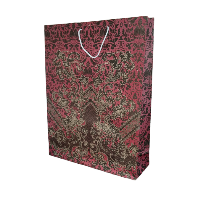 

iDk90 paperbag batik XL ukuran (30x39x10) isi 12pcs