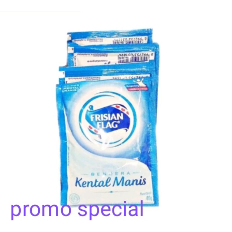 

Frisian flag sachet promo special 6x38grm,exp, Oktobe2025