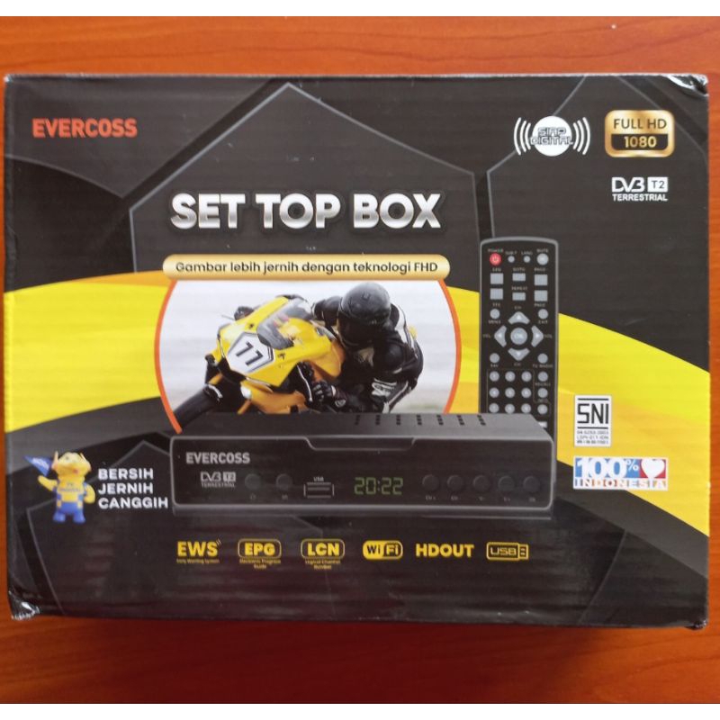 STB TV TABUNG MAXX SET TOP BOX