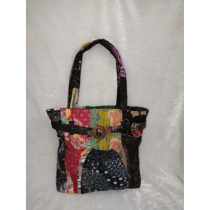 tas batik Jogja perca/ tas perca batik jogja