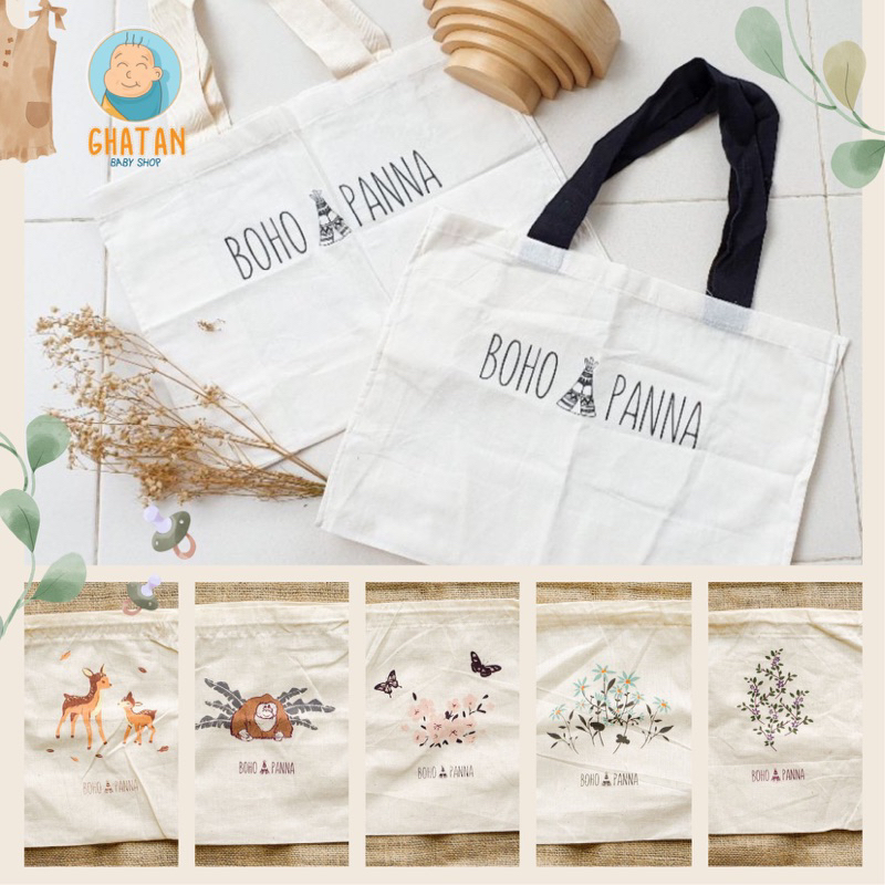 Bohopanna Pouch & Canvas Bag