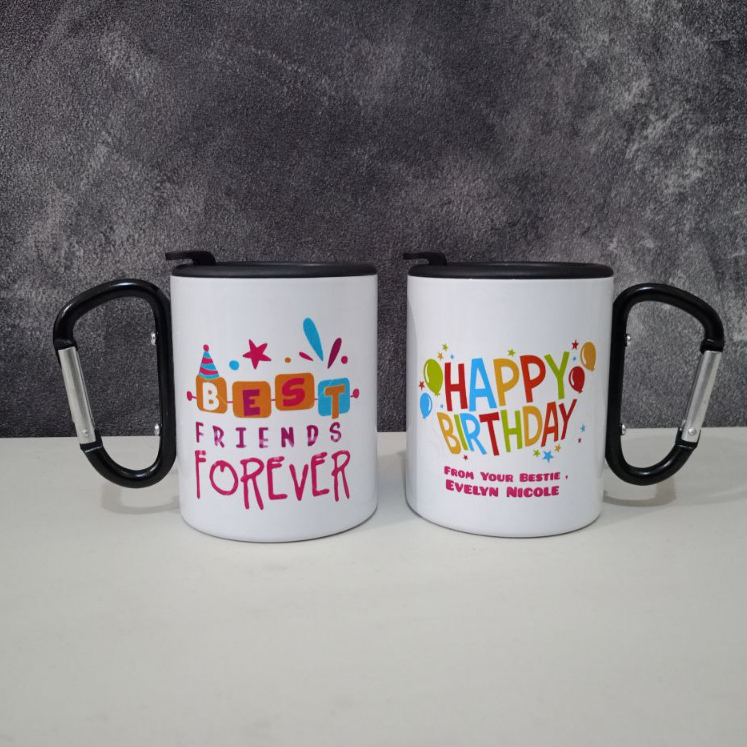 Mug Stainless Custom / Gelas Stainless Steel Souvenir / Cangkir Gift