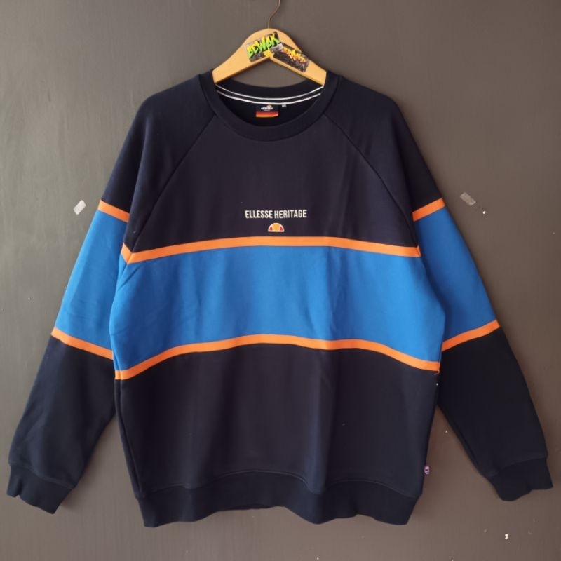 crewneck ellesse vintage crewneck ellesse original ellesse vintage ellesse colour block ellese rare 