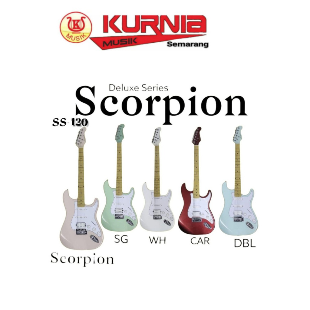 Scorpion SS120 - SS 120 - SS120 Elektrik Gitar Stratocaster